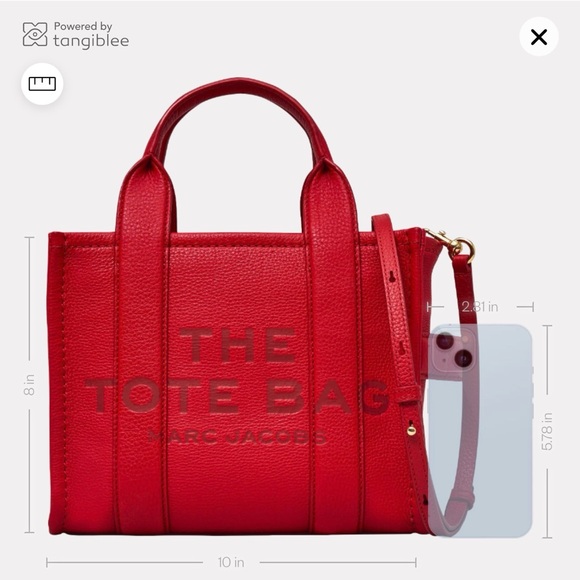 Marc Jacobs Vibrant Blue Tote Bag - Picture 8 of 10